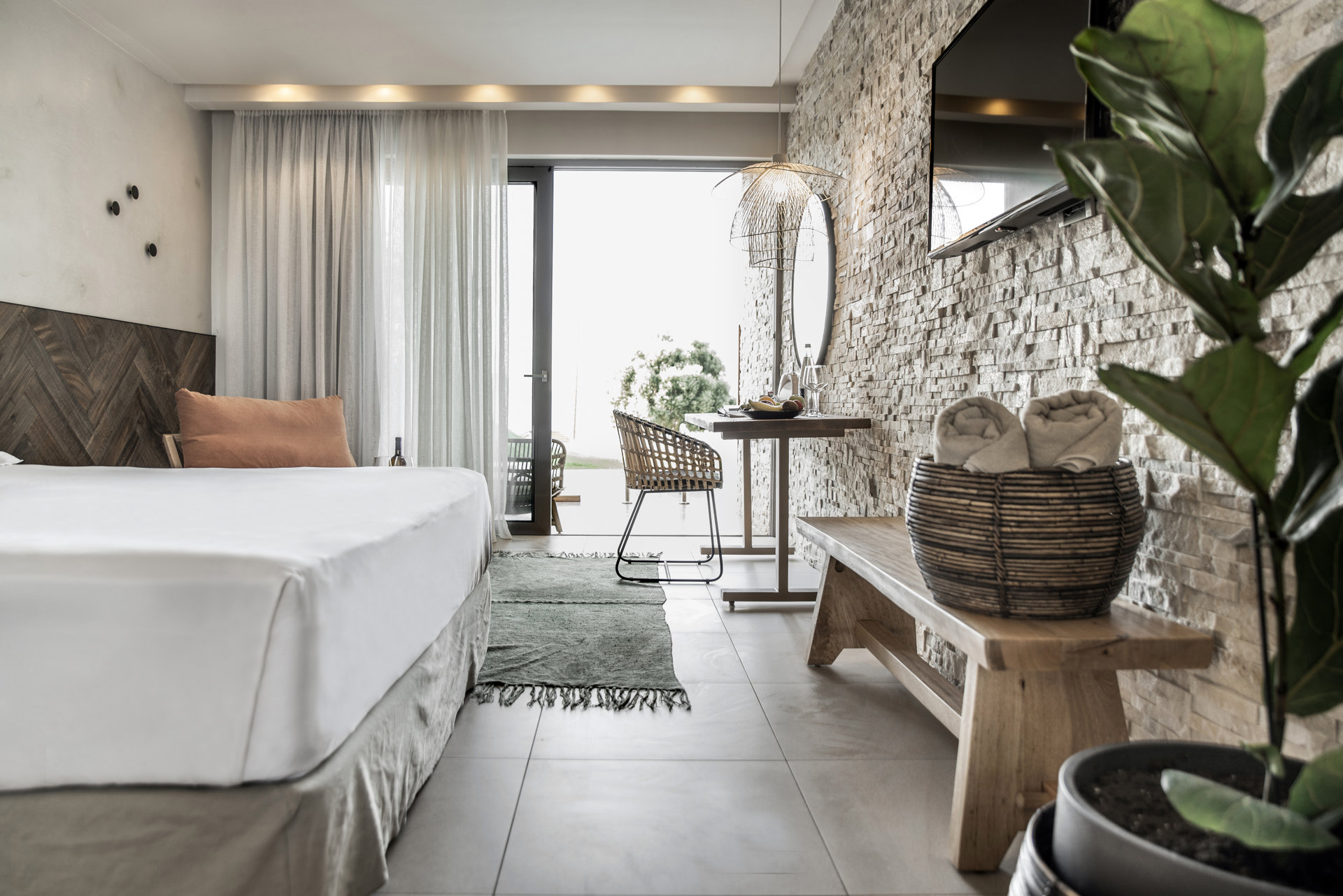 Bungalow Double Room with Sharing Pool